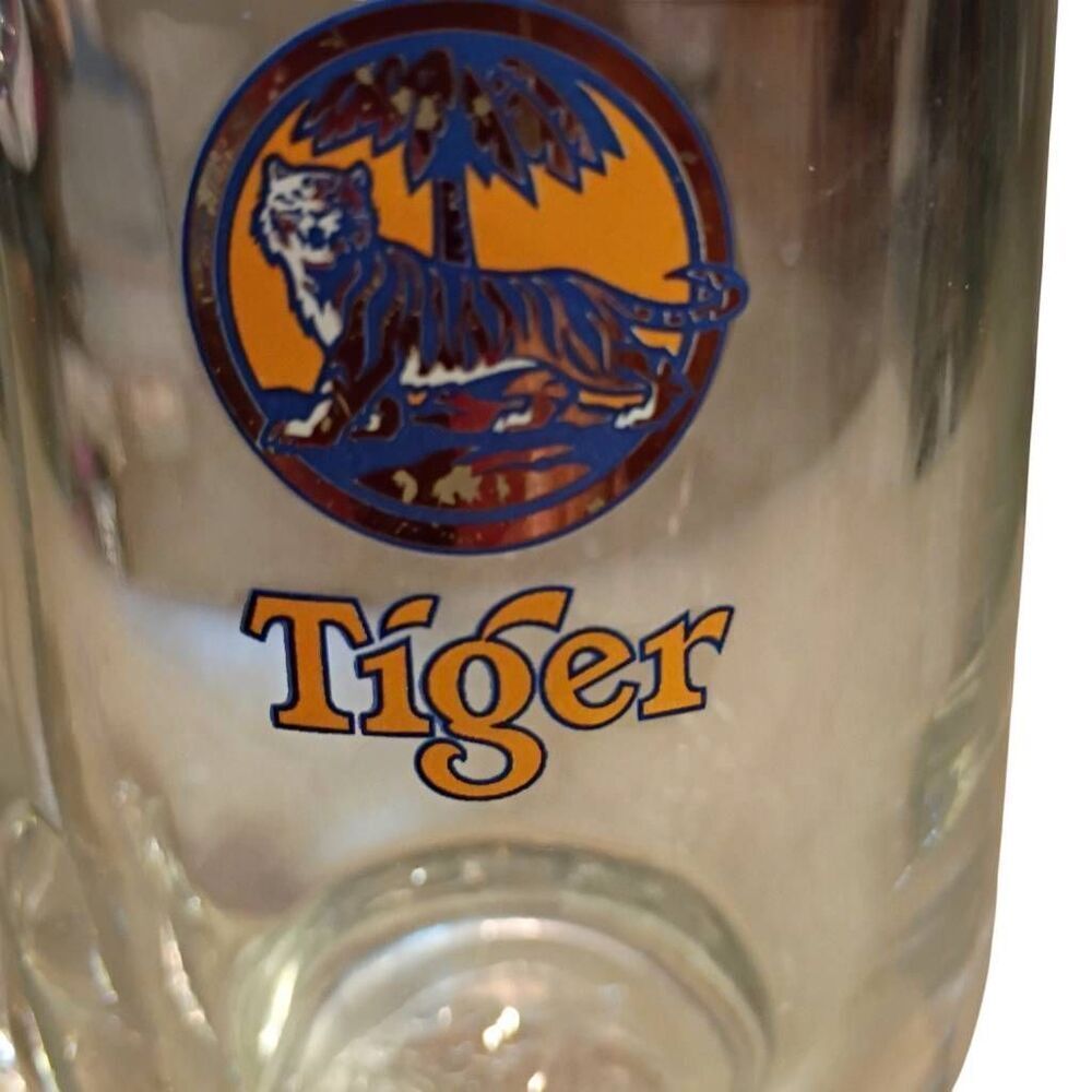 Vintage Tiger Beer Glasses